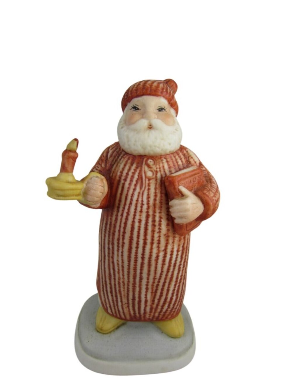 Vintage Jolly Santa Schmid 1985 B Shackman ceramic figurine Claus 51531